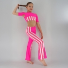 Strój taneczny PINK POWER STRIPE